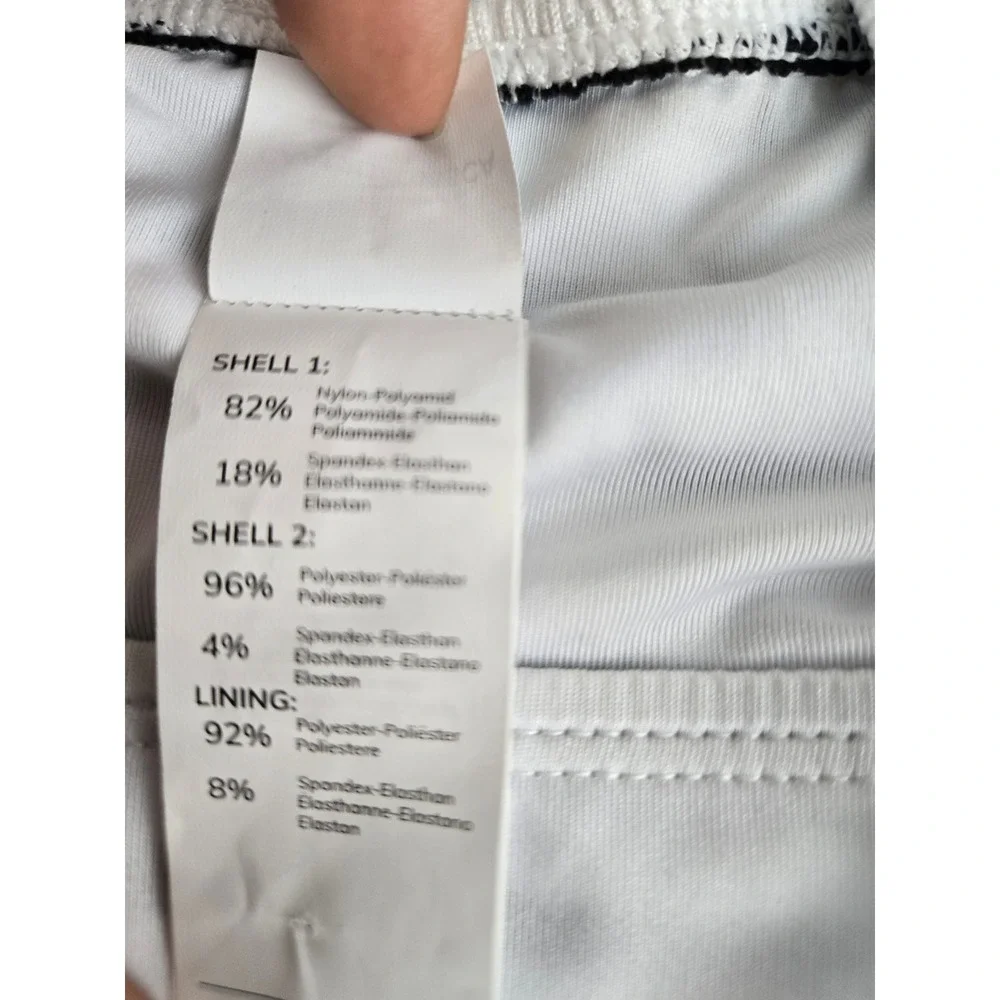 Cupshe Womens Black White Striped Textured Bikini Top Large CAA12D4L065CA - Picture 7 of 10